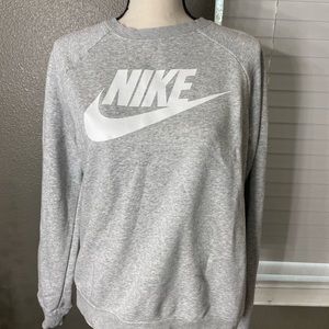 Grey Nike crewneck